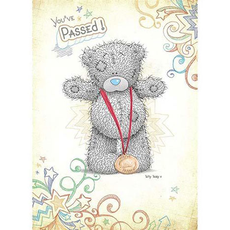 You've Passed Me to You Bear Card £1.60